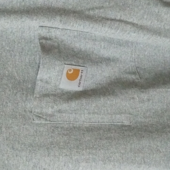 Carhartt Men's TShirt XL Grey Pre-owned - Picture 2 of 7